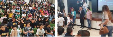  200 طفل من 13 مركز جماهيري في الشمال في ورش تعليمية تجريبية متنوعة